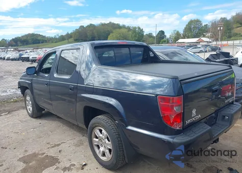 2009 Honda Ridgeline Rts from USA, damaged, VIN 5FPYK164X9B108774